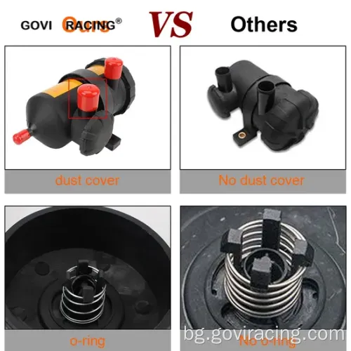 OEM ABS маслен улов резервоар черен